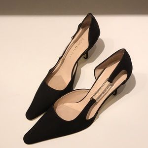 Brand New never worn Judith Leiber Black heels
